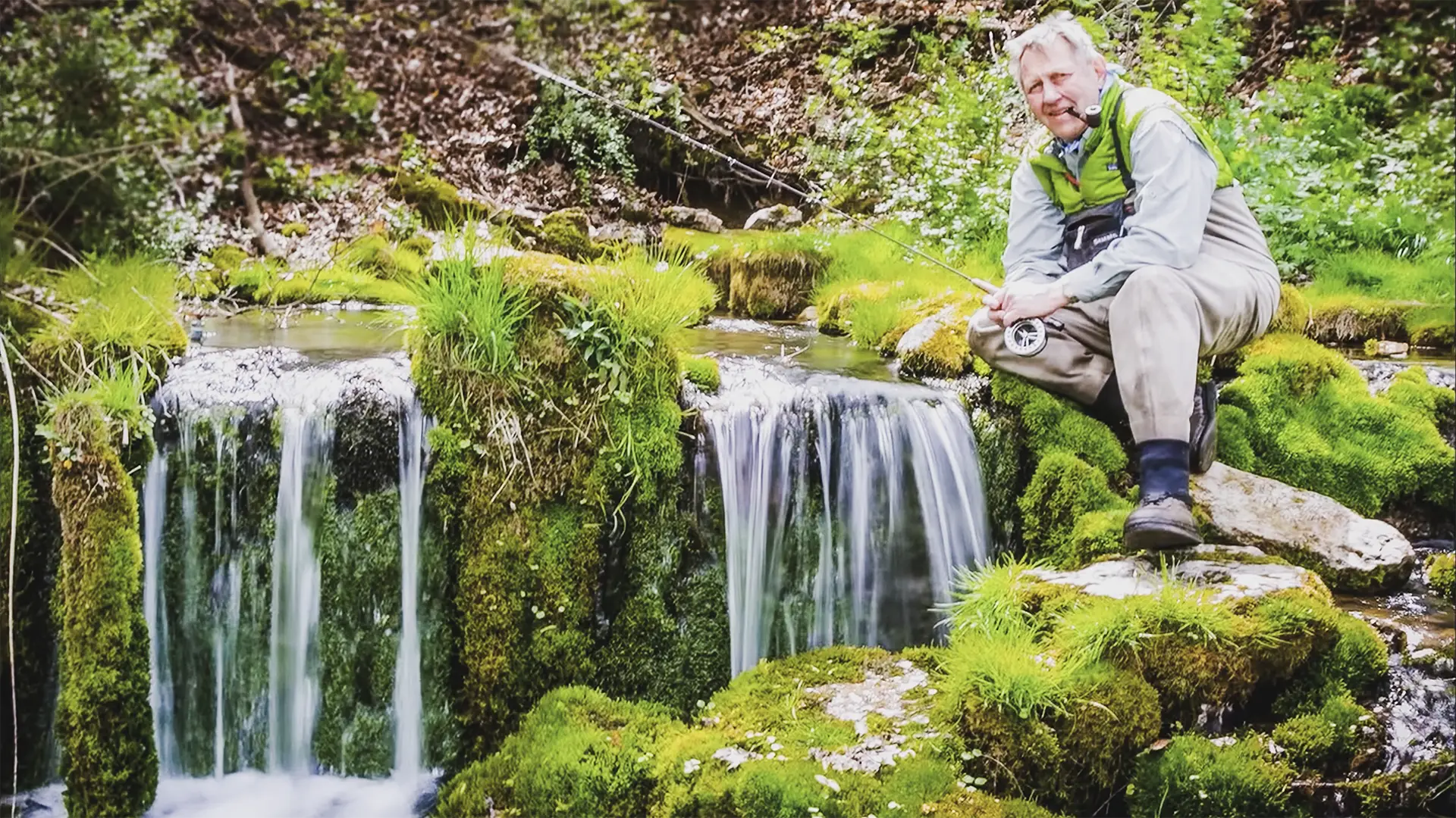 Born fishing while studying springs and groundwater base flow in Southwest Wisconsin.