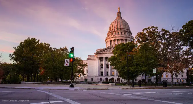 Wisconsin state capitol building