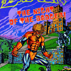 The Night of the Badger comic. Photo courtesy of Mike Baron