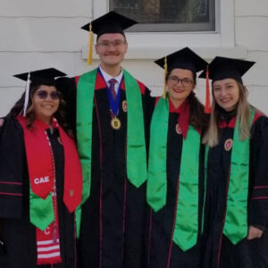 Some CESP graduates gather for a photo, May 2021.