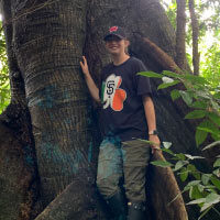 Naughton while studying abroad in Costa Rica. Photo courtesy of Claire Naughton.