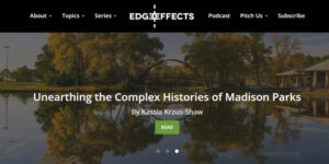 Edge Effects. Unearthing the complex histories of Madison Parks