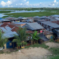 A rural Peruvian village susceptible to flooding. Photo credit: Hugh Roland