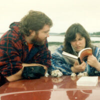Binks and Judy in Maine (1993). Photo credit: Tim Asplund (WRM class of 1991))