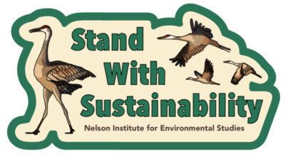Stand with Sustainability sticker