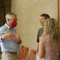 The annual meeting allowed time for participants to converse and socialize. Photo credit: Anica Graney