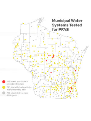 Nelson Issue Brief, Municipal Water Systems Tested for PFAS
