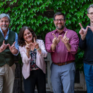 Meet the UCY crew: (L-R) Abigail Becker, Paul Robbins, Lori DiPrete Brown, Gavin Luter, Joel Rogers, Shelly Strom. Photo by Hedi LaMarr Photography