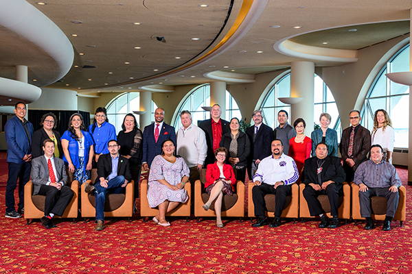 Group photo of participants in the 2019 Native Nations Summit